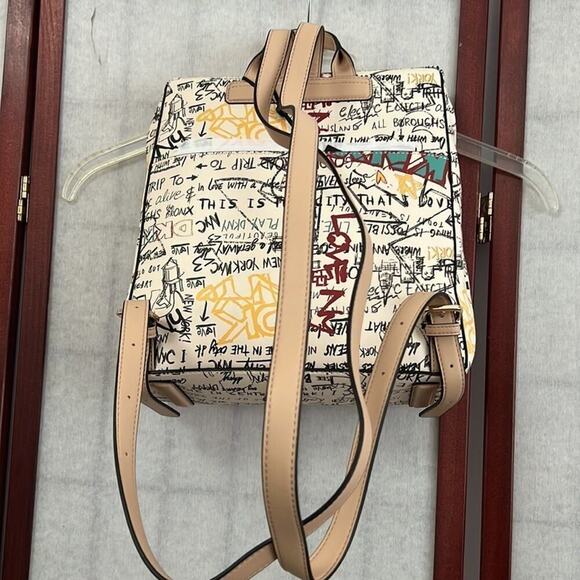 NWT DKNY TILLY‎ GRAFFITI BACKPACK - Picture 2 of 8
